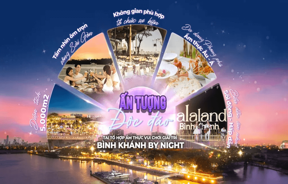 NHỮNG LÝ DO NÊN CHỌN TỔ HỢP ẨM THỰC BÌNH KHÁNH BY NIGHT LÀM NƠI TỔ CHỨC TIỆC